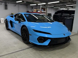 2026 Lamborghini Temerario, голубой, 54000000 рублей, вид 3