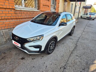 2024 Lada (ВАЗ) Vesta SW Cross I Рестайлинг (NG), белый, 1500000 рублей, вид 1
