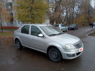2012 Renault Logan I Рестайлинг, серый, 600000 рублей, вид 1
