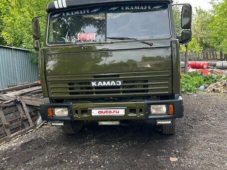 1992 КамАЗ 5511, зелёный, 750000 рублей, вид 3