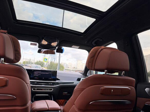 2023 BMW X7 40i I (G07) Рестайлинг, чёрный - вид 12