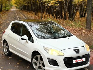 2011 Peugeot 308 I Рестайлинг, белый, 435000 рублей, вид 1