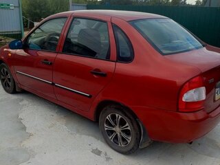 2006 Lada (ВАЗ) Kalina I, красный, 200000 рублей, вид 3