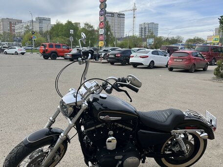 2015 Harley-Davidson Sportster 1200, чёрный, 890000 рублей, вид 4