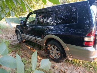 2002 Mitsubishi Pajero III Рестайлинг, синий, 870000 рублей, вид 4