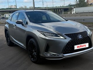 2021 Lexus RX 450h IV Рестайлинг, серый, 7600000 рублей, вид 2