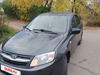2018 Lada (ВАЗ) Granta I, серебристый, 520000 рублей, вид 2