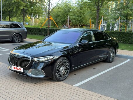 2021 Mercedes-Benz Maybach S-Класс 680 II (Z223), чёрный, 16700000 рублей, вид 1