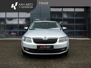 2013 Skoda Octavia III (A7), серебристый, 998000 рублей, вид 2