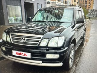 2004 Lexus LX 470 II Рестайлинг, чёрный, 2100000 рублей, вид 2