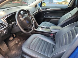 2017 Ford Fusion (North America) II Рестайлинг, синий, 1490000 рублей, вид 5