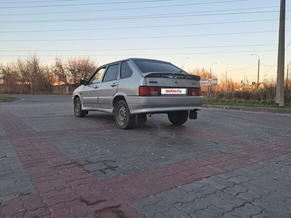 2005 Lada (ВАЗ) 2114, серебристый, 120000 рублей - вид 3