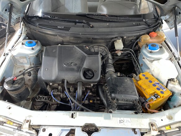 2005 Lada (ВАЗ) 2110, серый, 140000 рублей - вид 6