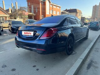 2014 Mercedes-Benz S-Класс 500 VI (W222, C217), синий, 3750000 рублей, вид 4