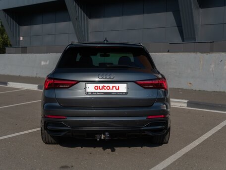 2021 Audi Q3 40 TFSI II (F3), серый, 3700000 рублей, вид 2