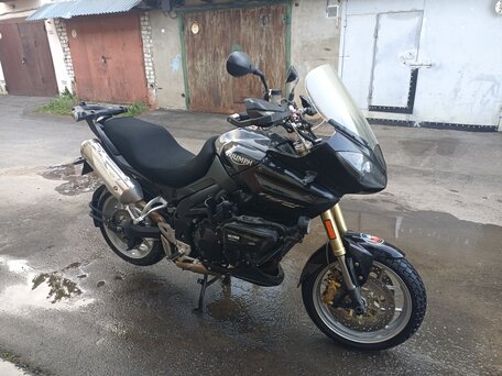 2007 Triumph Tiger 1050, чёрный, 420000 рублей, вид 2