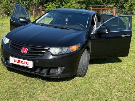 2008 Honda Accord VIII, чёрный, 1100000 рублей, вид 4