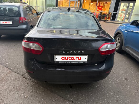 2010 Renault Fluence I, чёрный, 500000 рублей - вид 4