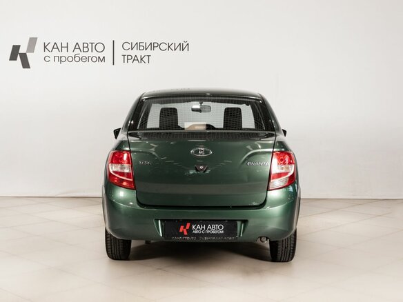 2016 Lada (ВАЗ) Granta I, зелёный, 380000 рублей - вид 3