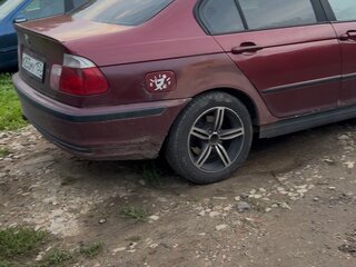 2001 BMW 3 серии 318i IV (E46), красный, 350000 рублей, вид 3