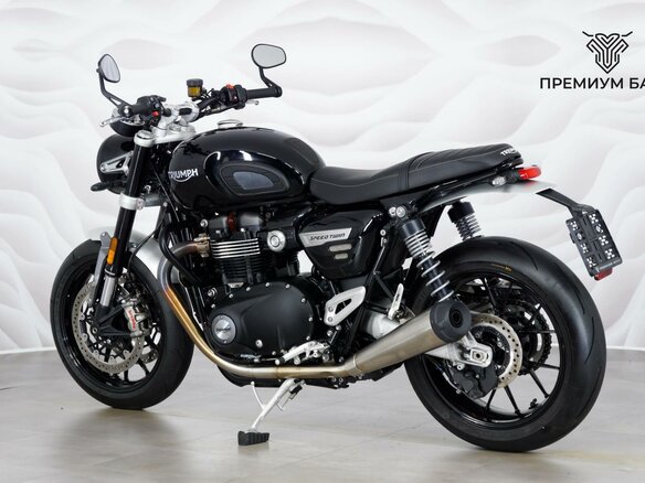 2024 Triumph Speed Twin, чёрный, 1449000 рублей - вид 7