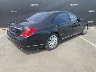 2015 Mercedes-Benz S-Класс 500 Long VI (W222, C217), чёрный, 3700000 рублей, вид 2