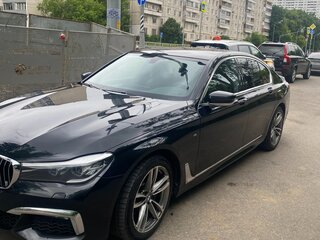 2019 BMW 7 серии 730i VI (G11/G12), чёрный, 3000000 рублей, вид 2