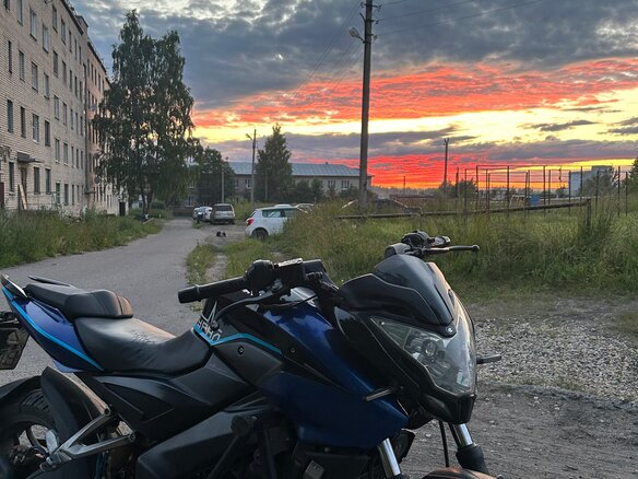 2016 Bajaj Pulsar NS 200, синий, 175000 рублей - вид 7
