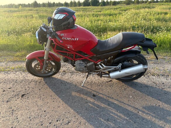 1999 Ducati Monster 400, красный, 200000 рублей - вид 7