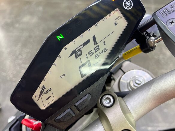 2014 Yamaha MT-09 (FZ-09), оранжевый - вид 19