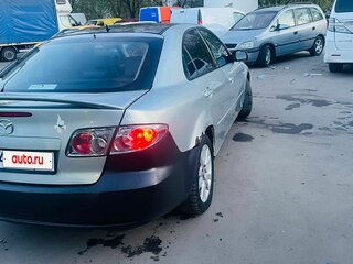 2006 Mazda 6 I (GG) Рестайлинг, серебристый, 220000 рублей, вид 4