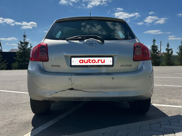 2008 Toyota Auris I, серебристый, 445000 рублей - вид 2