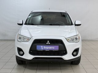 2013 Mitsubishi ASX I Рестайлинг, белый, 1060000 рублей, вид 3