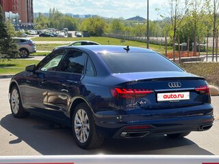 2021 Audi A4 35 TFSI V (B9) Рестайлинг, синий, 2950000 рублей, вид 3
