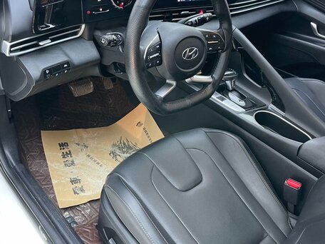 2022 Hyundai Elantra VII (CN7), белый, 1615000 рублей, вид 5
