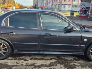 2008 Hyundai Sonata ТагАЗ IV (EF) Рестайлинг, чёрный, 500000 рублей, вид 4