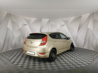2012 Hyundai Solaris I, бежевый, 595150 рублей, вид 2