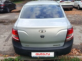 2014 Lada (ВАЗ) Granta I, серебристый, 240000 рублей, вид 5