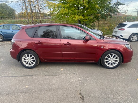 2008 Mazda 3 I (BK) Рестайлинг, красный, 435000 рублей - вид 1