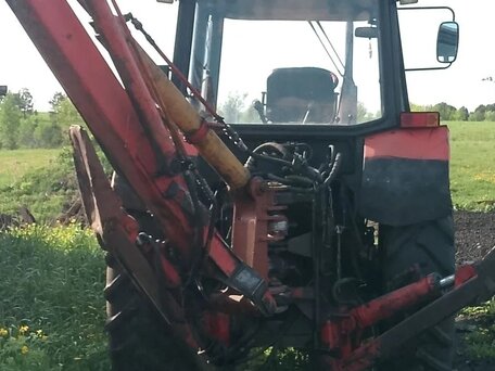 1998 МТЗ (BELARUS) Экскаваторы-погрузчики, красный, 670000 рублей, вид 4