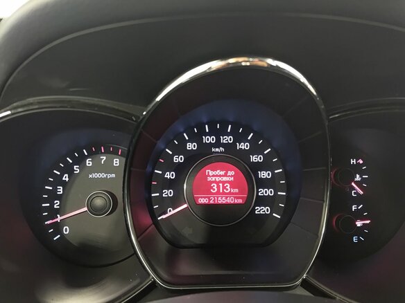 2014 Kia Rio 6-speed III, синий, 715000 рублей - вид 12
