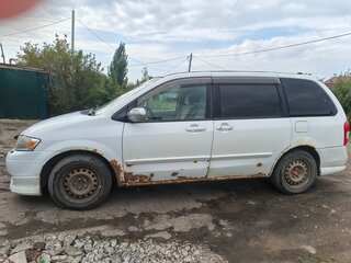 2001 Mazda MPV II (LW), белый, 250000 рублей, вид 4