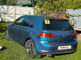 2014 Volkswagen Golf VII, синий, 1330000 рублей, вид 1