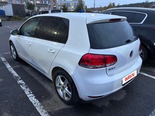2012 Volkswagen Golf VI, белый, 499000 рублей, вид 4