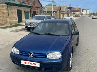 1999 Volkswagen Golf IV, синий, 275000 рублей, вид 1