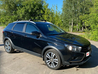 2020 Lada (ВАЗ) Vesta SW Cross I, чёрный, 1150000 рублей, вид 1