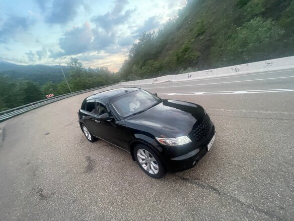2003 Infiniti FX35 I (S50), чёрный, 950000 рублей - вид 17