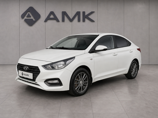 2017 Hyundai Solaris II, белый, 774716 рублей, вид 1