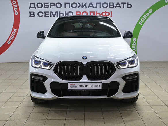 2020 BMW X6 30d III (G06), белый - вид 1