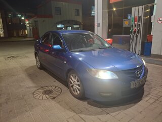 2008 Mazda 3 I (BK) Рестайлинг, синий, 550000 рублей, вид 5